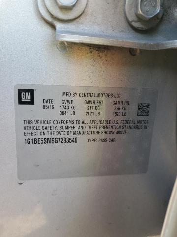 2016 CHEVROLET CRUZE LT #3291338142