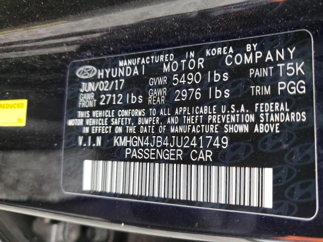 2018 GENESIS G80 SPORT #3302790912