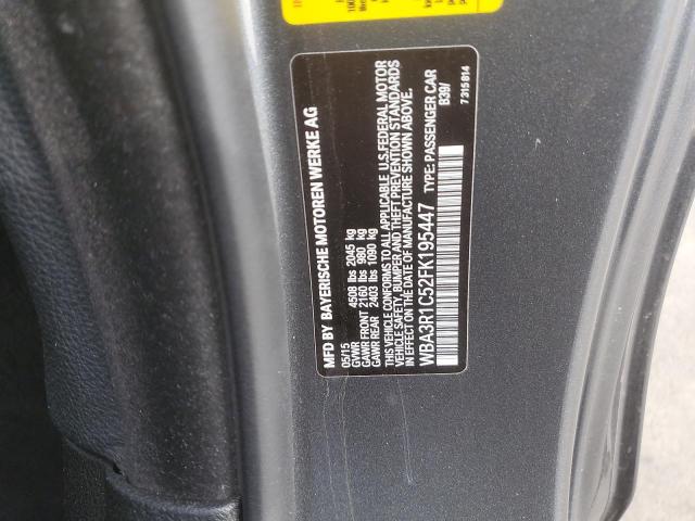 2015 BMW 435 I WBA3R1C52FK195447