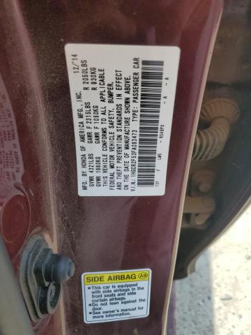 2015 HONDA ACCORD SPO - 1HGCR2F53FA093473