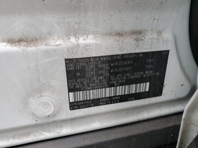 2021 TOYOTA RAV4 XLE - 4T3RWRFV4MU045781