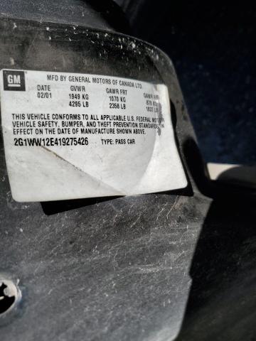 2001 CHEVROLET MONTE CARL #3279551255