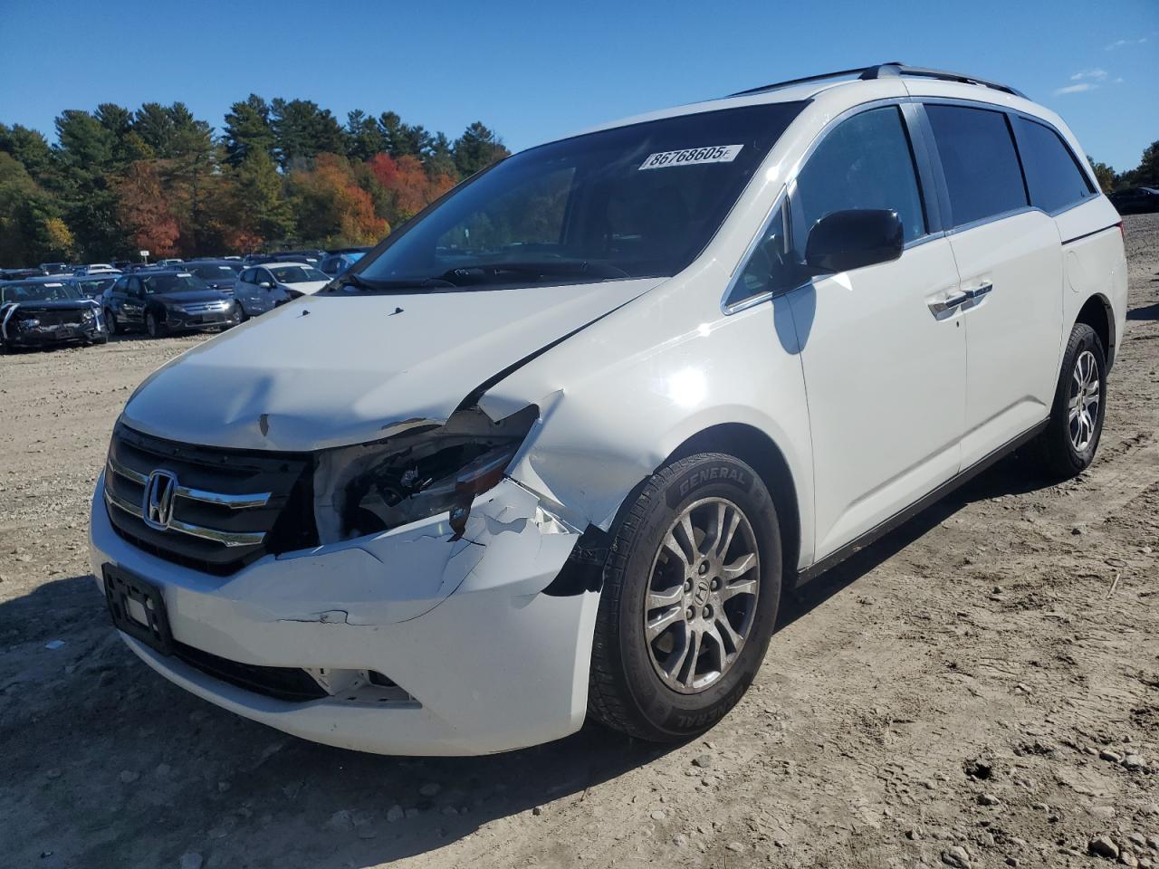  Salvage Honda Odyssey