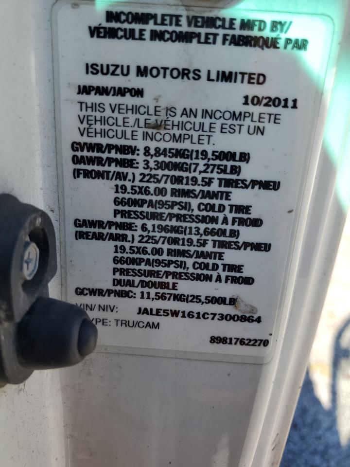 Lot #3281461003 2012 ISUZU NRR
