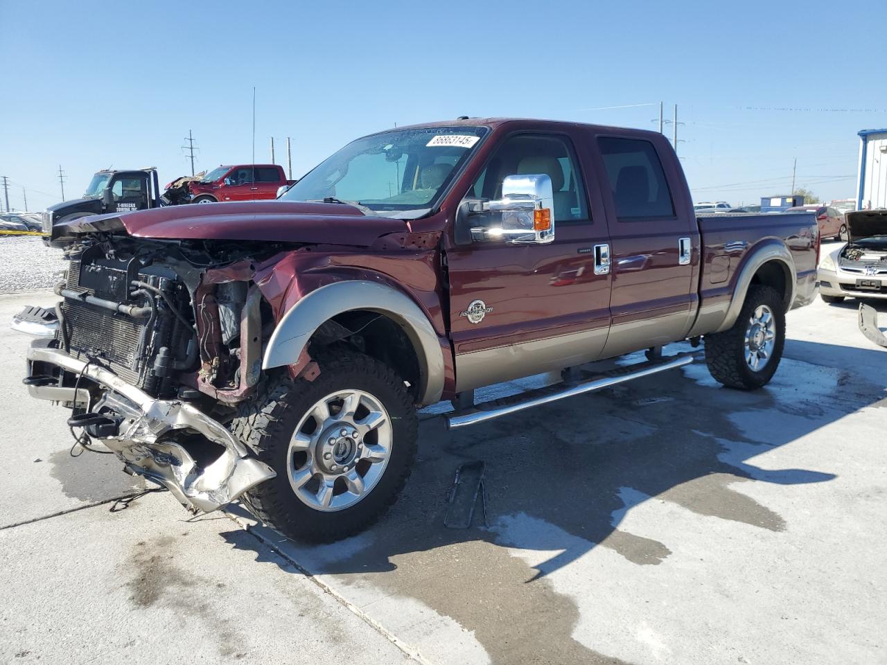 Lot #3278929059 2012 FORD F250 SUPER