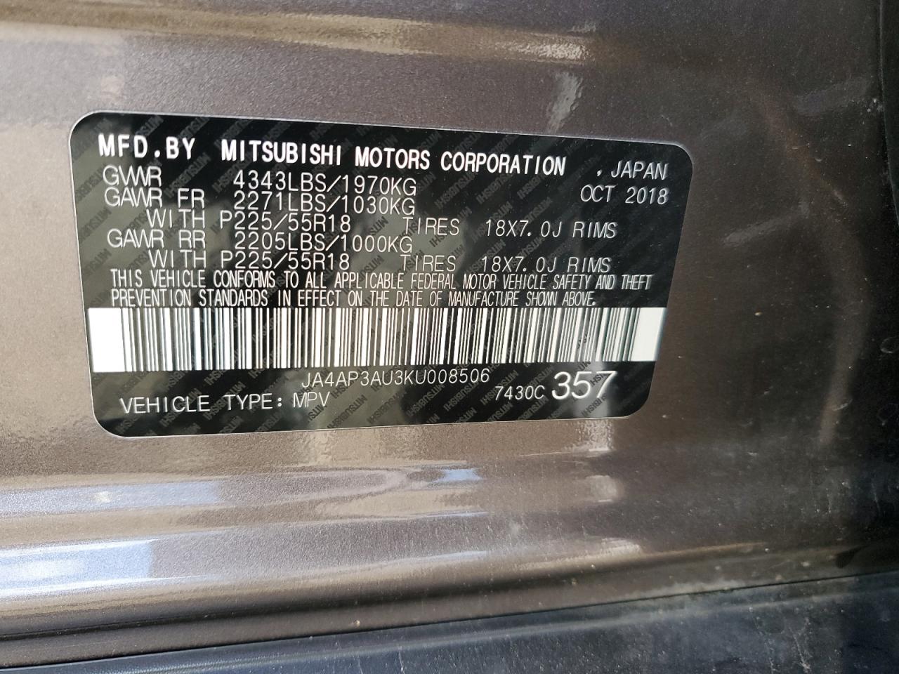 MITSUBISHI OUTLANDER ES