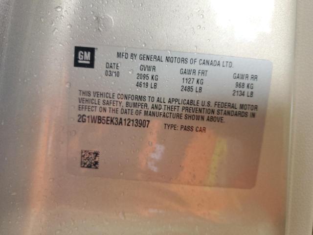 2010 CHEVROLET IMPALA LT - 2G1WB5EK3A1213907