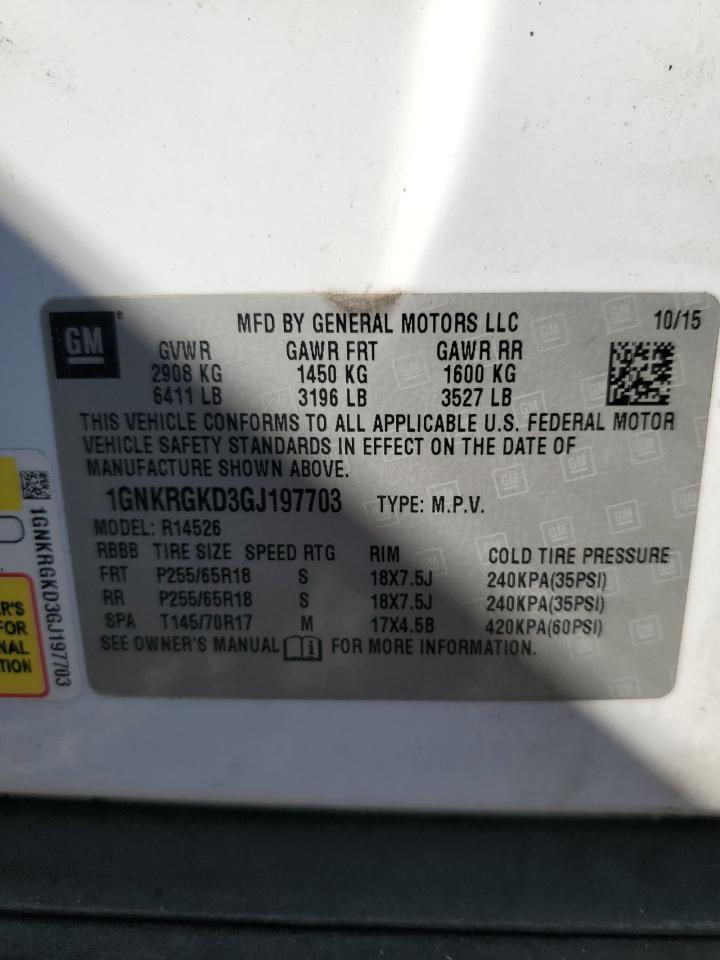 CHEVROLET TRAVERSE LT