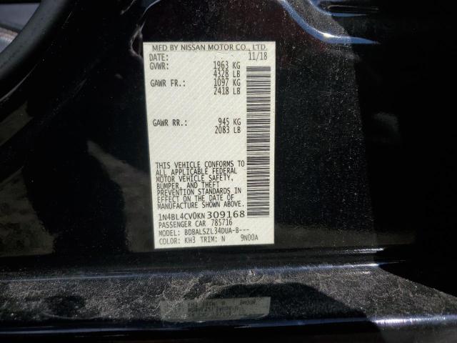 2019 NISSAN ALTIMA SR #3279643929