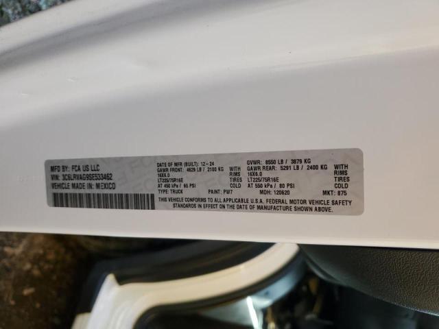 2025 RAM PROMASTER #3276386701