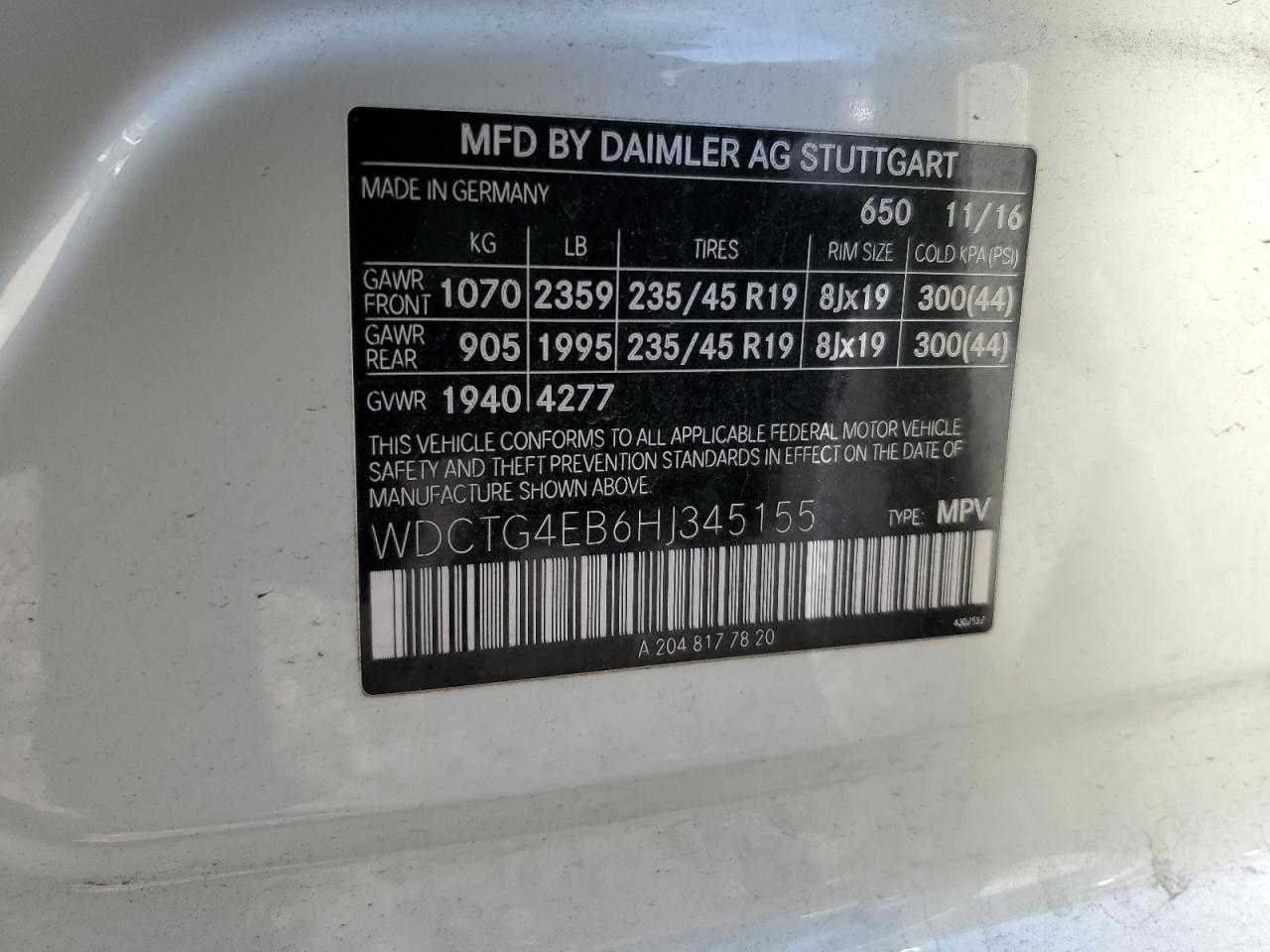 MERCEDES-BENZ GLA-CLASS 250