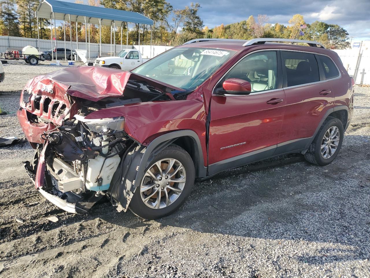 Lot #3281636387 2019 JEEP CHEROKEE L