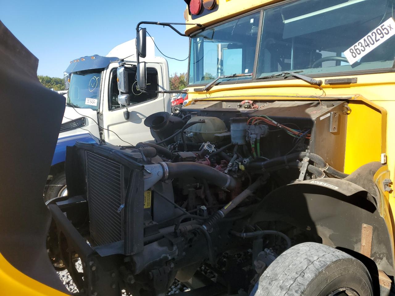 Lot #3285697661 2012 BLUE BIRD SCHOOL BUS