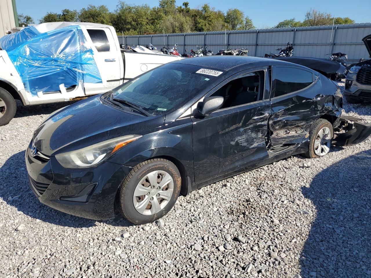 Lot #3290246297 2016 HYUNDAI ELANTRA SE