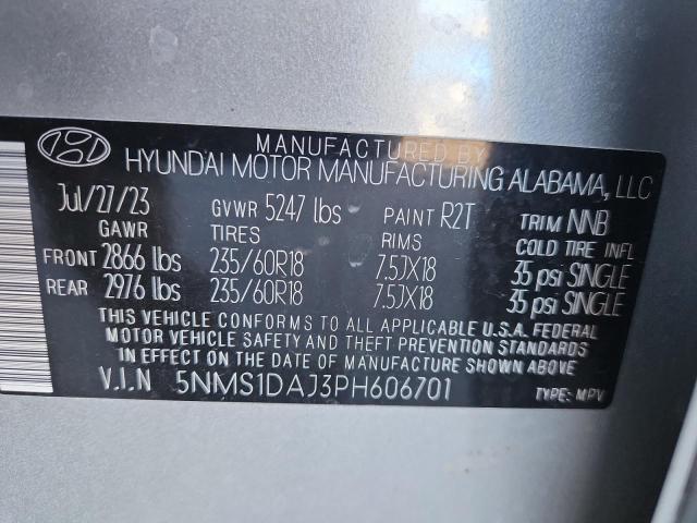 2023 HYUNDAI SANTA FE S #3291250966