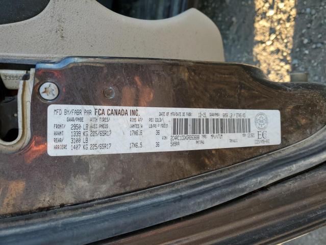 2016 CHRYSLER TOWN & COU - 2C4RC1CGXGR263688