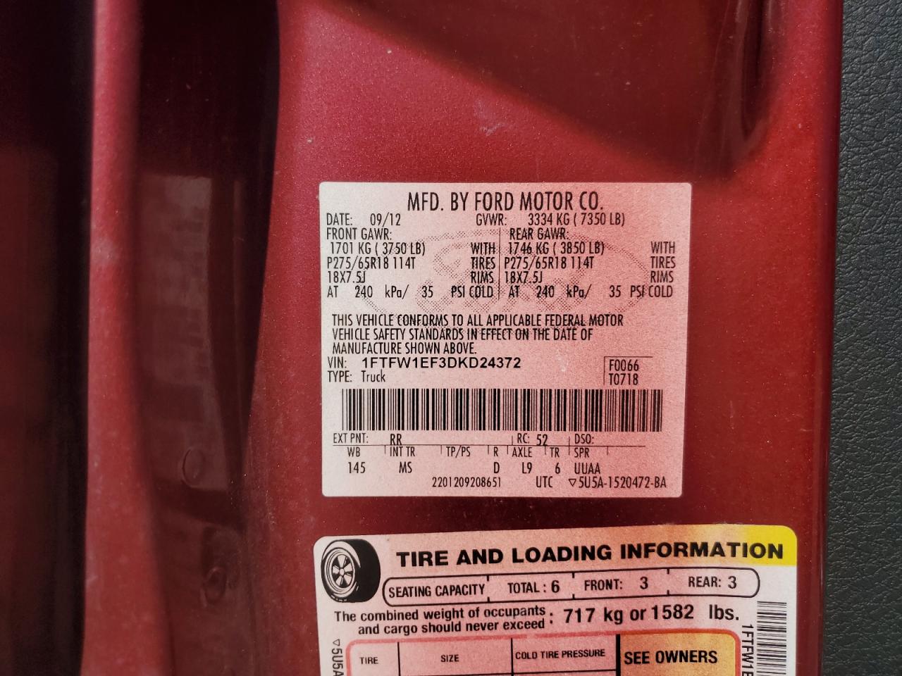 FORD F-150 SUPERCREW