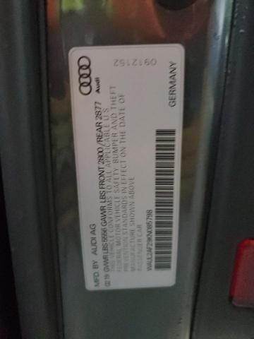 2019 AUDI A6 PREMIUM PLUS WAUL2AF29KN085798