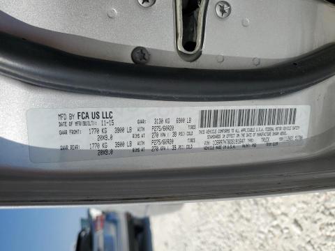 2016 RAM 1500 LARAM - 1C6RR7NT6GS191647