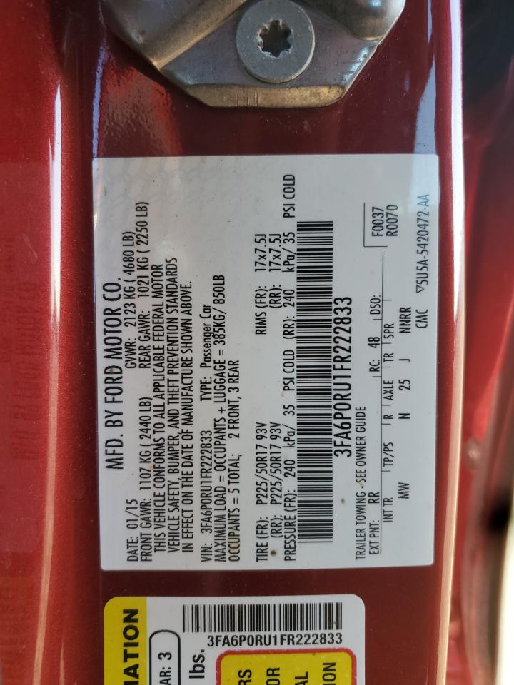 FORD FUSION TITANIUM HEV