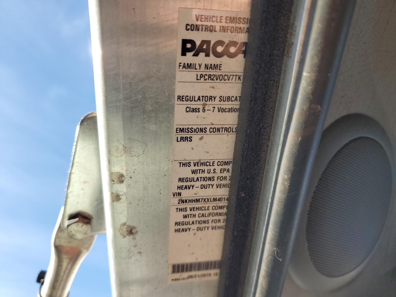 Lot #3298067129 2020 KENWORTH CONSTRUCTION T370