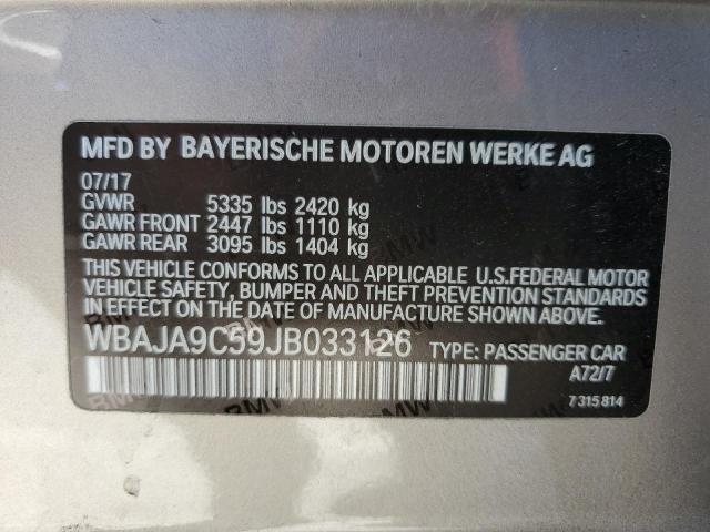 2018 BMW 530E - WBAJA9C59JB033126