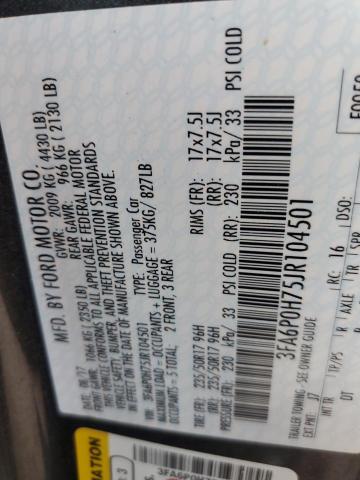 2018 FORD FUSION SE - 3FA6P0H75JR104501