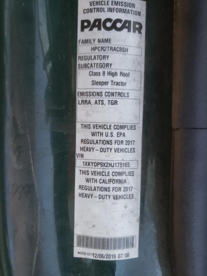 Lot #3285524320 2017 KENWORTH T680