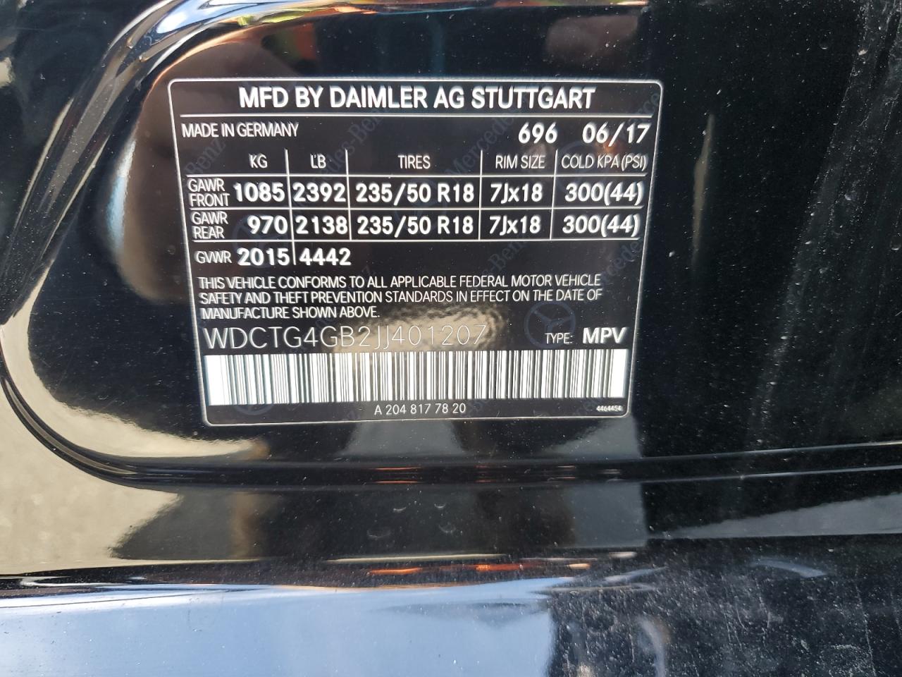 MERCEDES-BENZ GLA-CLASS 250 4MATIC