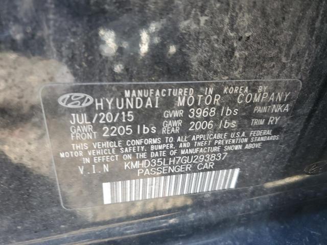 2016 HYUNDAI ELANTRA GT KMHD35LH7GU293837