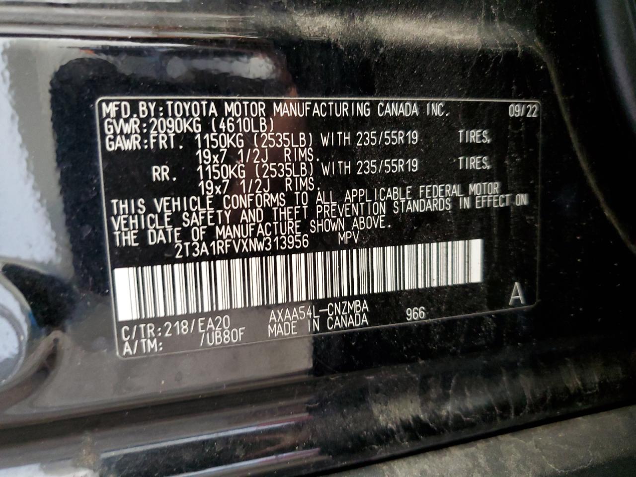 TOYOTA RAV4 XLE PREMIUM