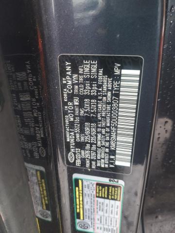 2013 HYUNDAI SANTA FE G - KM8SM4HF5DU003807