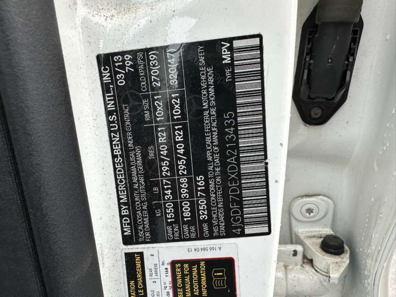 MERCEDES-BENZ GL-CLASS 550 4MATIC