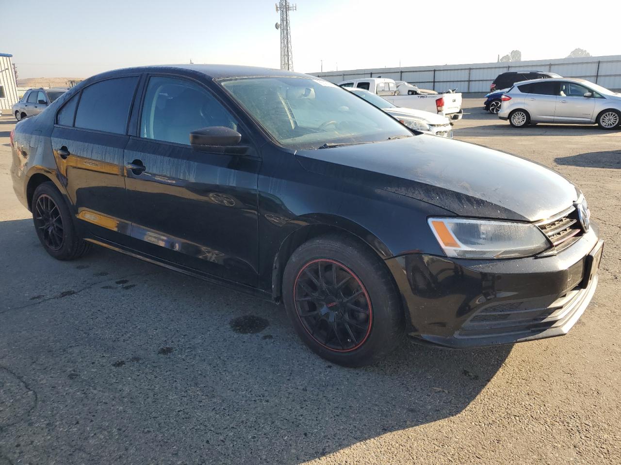 Lot #3302632018 2015 VOLKSWAGEN JETTA SE
