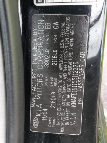 2005 KIA SPECTRA5 #3280459142