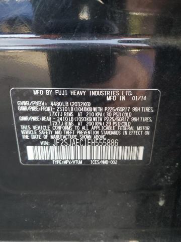 2014 SUBARU FORESTER 2 - JF2SJAEC1EH555886