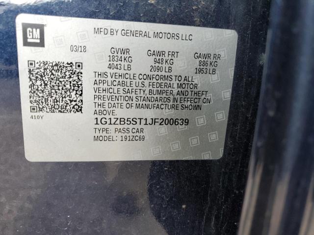 2018 CHEVROLET MALIBU LS #3296985860