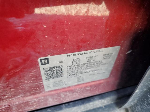 2018 CHEVROLET TRAVERSE L - 1GNERGKW6JJ169299