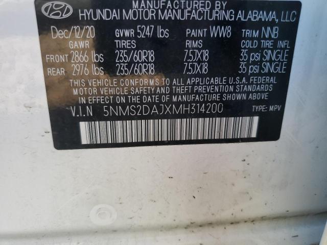2021 HYUNDAI SANTA FE S #3296408637
