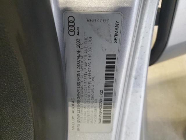 2016 AUDI A7 PREMIUM WAUWGAFC0GN019722