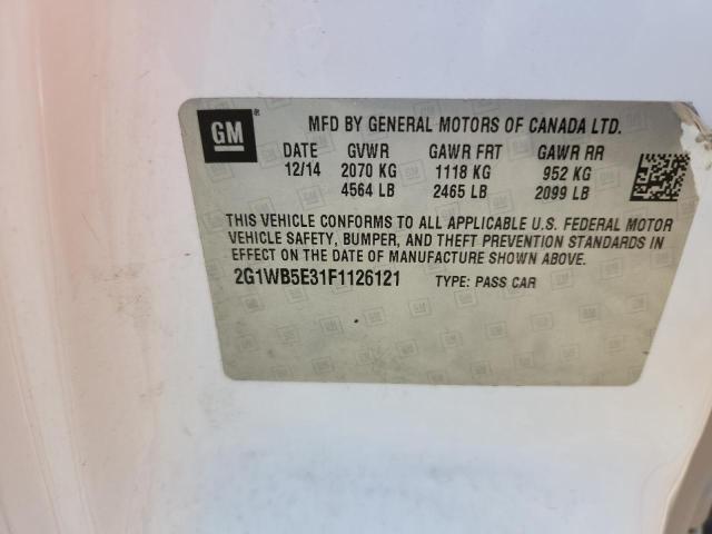 2015 CHEVROLET IMPALA LIMITED LT 2G1WB5E31F1126121