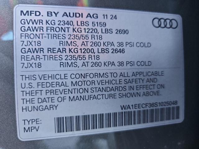2025 AUDI Q3 PREMIUM PLUS S LINE 45 #3304939545