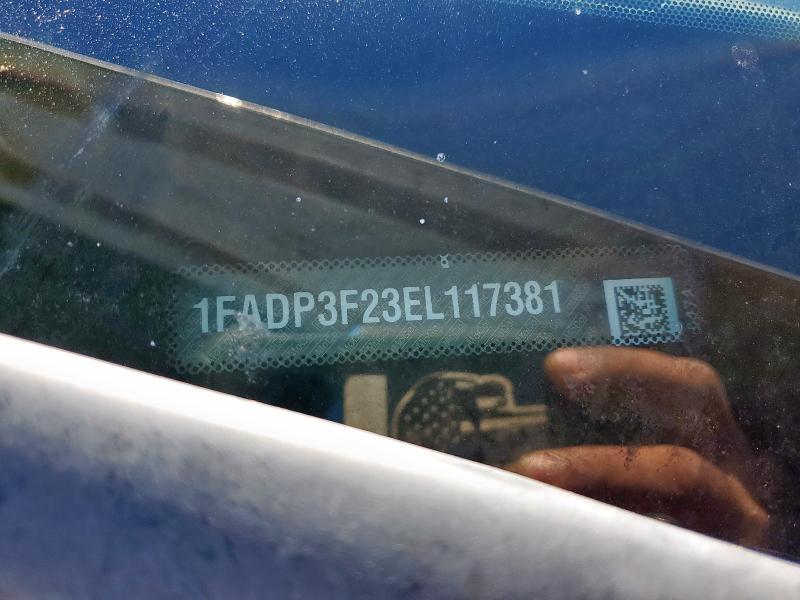 2014 FORD FOCUS SE - 1FADP3F23EL117381