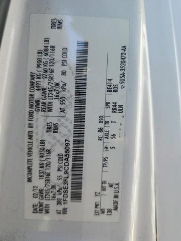 2012 FORD ECONOLINE #3291155988