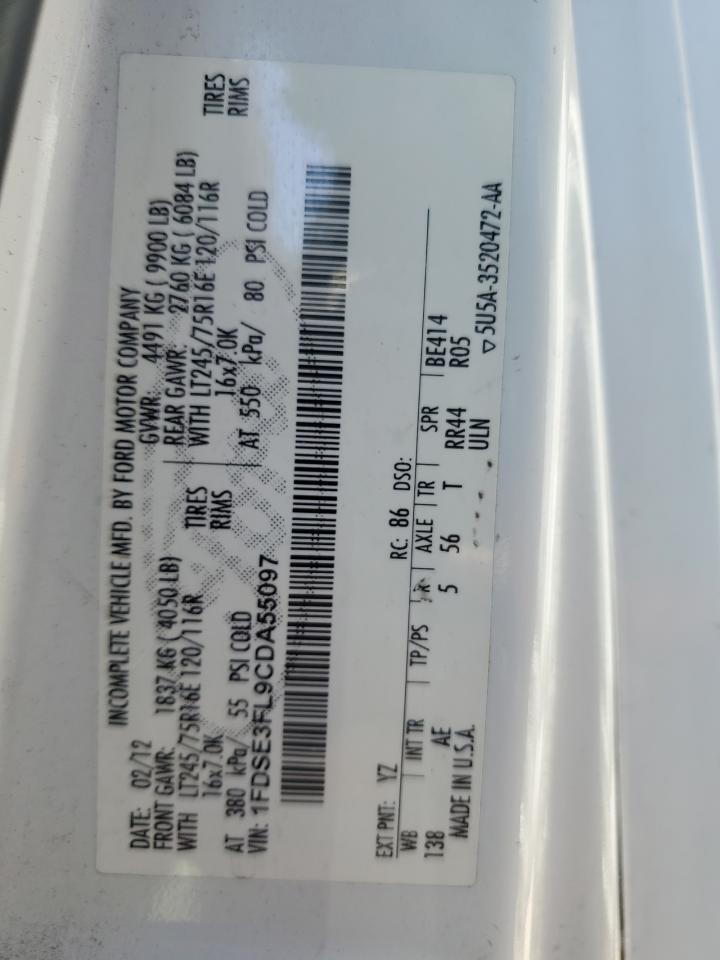 Lot #3291155988 2012 FORD ECONOLINE