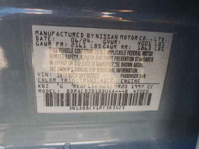 2024 NISSAN SENTRA SV - 3N1AB8CV1RY383523