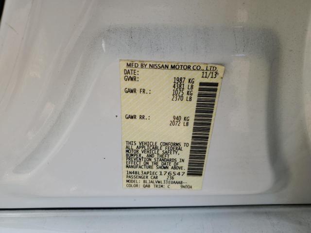 2014 NISSAN ALTIMA 3.5 - 1N4BL3AP1EC176547