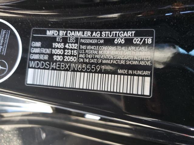 2018 MERCEDES-BENZ CLA 250 #3296646018