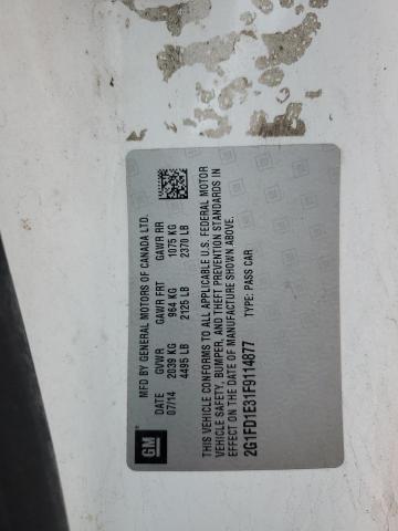 2015 CHEVROLET CAMARO LT 2G1FD1E31F9114877