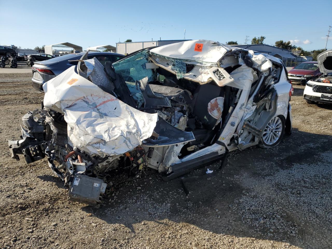 Lot #3268415757 2017 FORD C-MAX SE